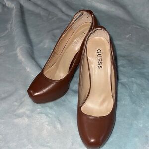 Brown Guess Heels
